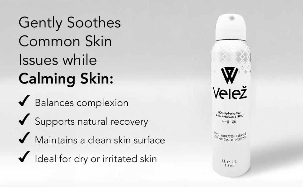 Gently Soothes Common Skin Issues while Calming Skin