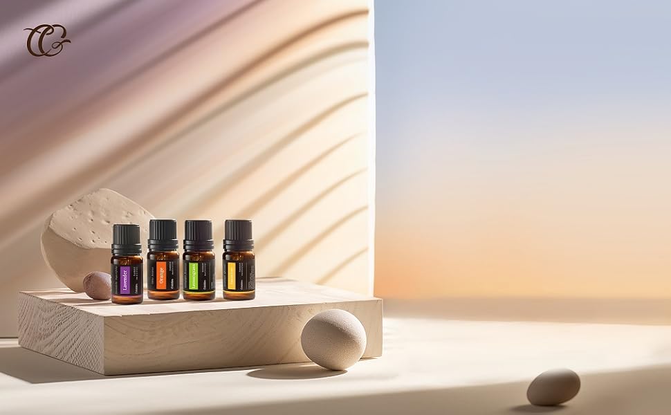 Natural Lemongrass Essential Oil & Orange Essential Oil