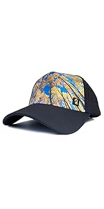 Mens Trucker Hat breathable water resistant explore travel hiking trekking running adventure