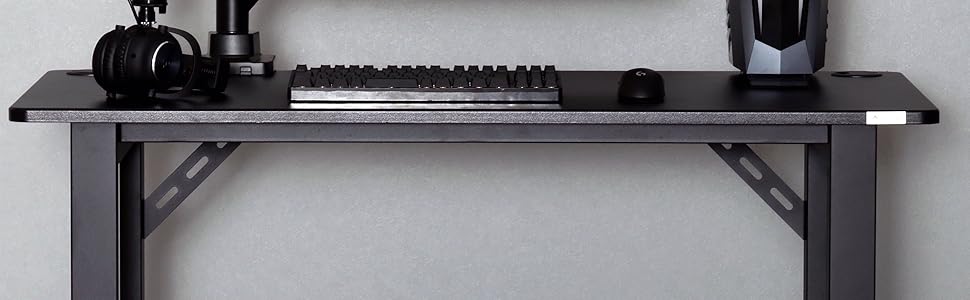 なぎなぎページ Amazon.co.jp: Contieaks ゲーミングデスク 幅120cm ブラック 黒
