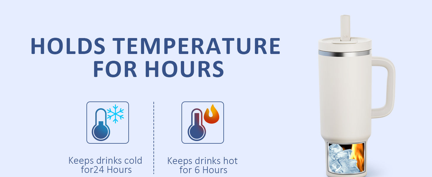 water tumbler with handle