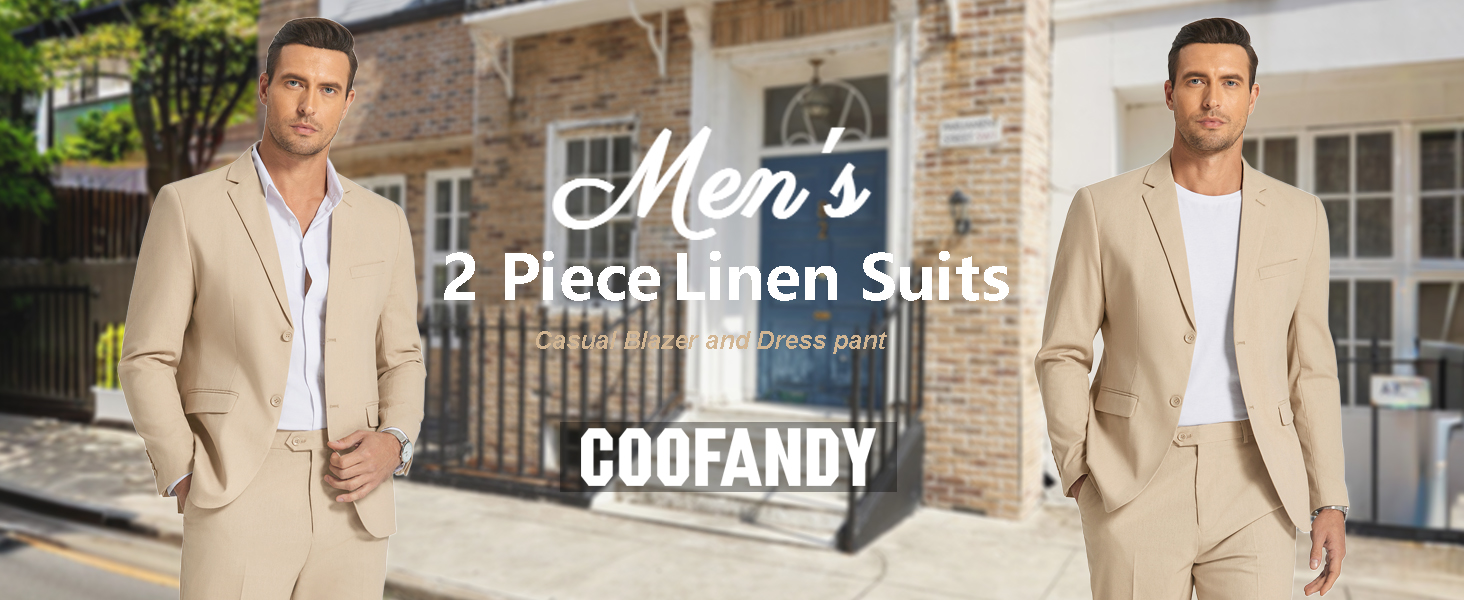 mens linen suits