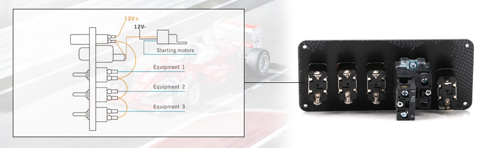 Ignition Switch Panel