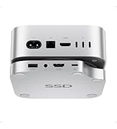 Amazon.com: PULWTOP Mac mini M4 Dock with 4TB M.2 SSD