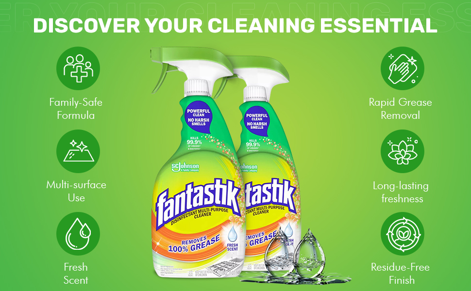 Fantastic, AllPurpose Cleaner 2Pack Multipurpose