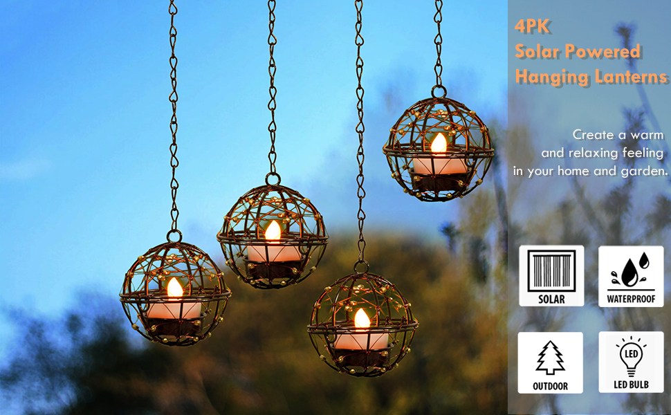 solar tree lights outdoor