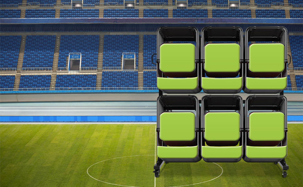 folding chair table cart