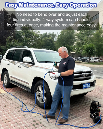 tire inflator hose