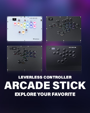 Amazon.com: GuileKeys Leverless Controller Arcade Stick GF