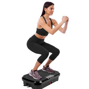 shaking machine exercise vibration plate exercise machine 400lbs whole body vibration plate machine