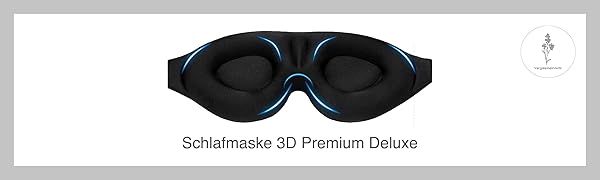 Schlafmaske 3d Augenmaske Schlafmaske für Seitenschläfer Schlafmaske Herren Schlafmaske Frauen 
