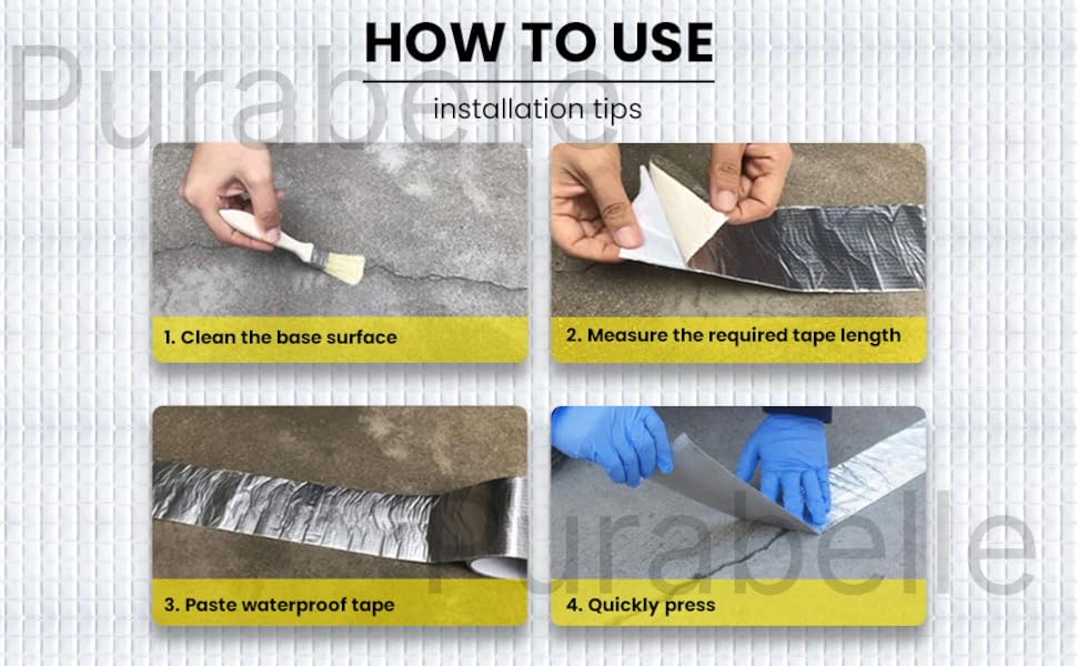 Aluminiumfolie Butyl Rubber Tape