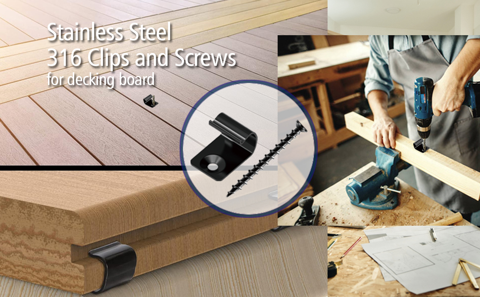 Trexs Starter Clips for Composite Decking Start Clips 316
