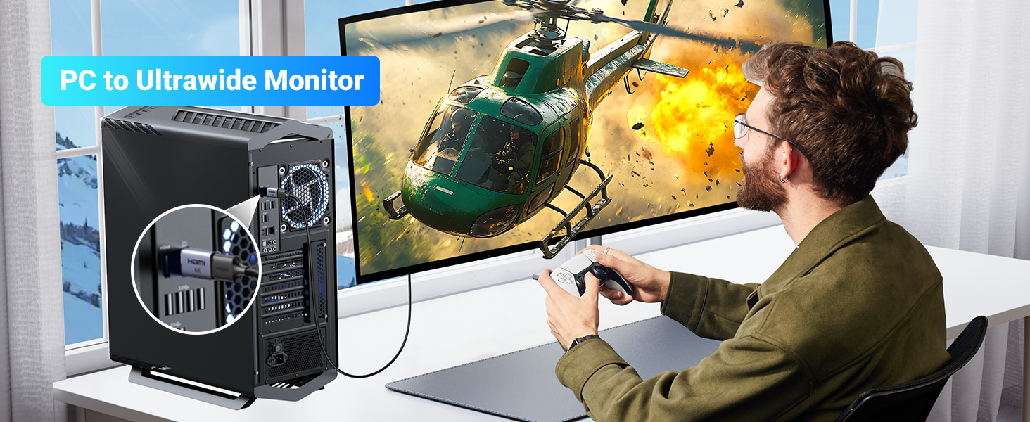 Cable de DisplayPort a HDMI