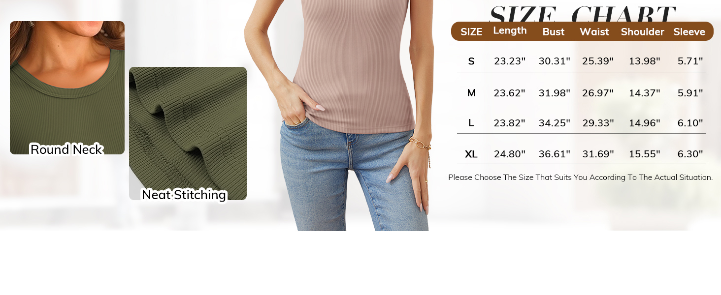 ribbed tops for women