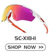 SCVCN Polarized Sport Sunglasses High Definition High Contrast Lenses with 3 Interchangeable Lens...