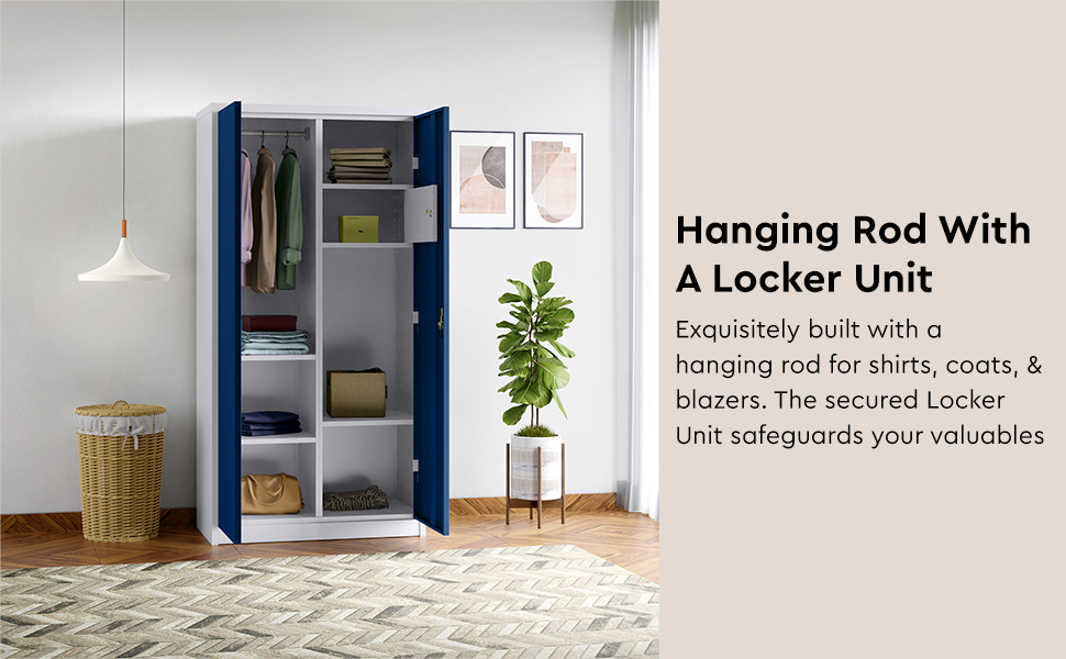 Vurv 2-Door Locker Almirah