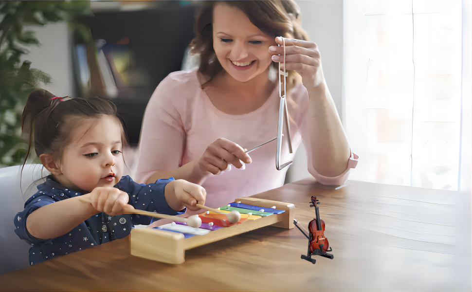 Musikinstrument Prydnadsfu00f6remu00e5l Minifiol Musikinstrument Modell Miniatyr Tru00e4modell Violin Heminredningsdekorationer (Color : 18cm Musikinstrument Prydnadsfu00f6remu00e5l Minifiol Musikinstrument Modell Miniatyr Tru00e4modell Violin Heminredningsdekorationer (Color : 18cm