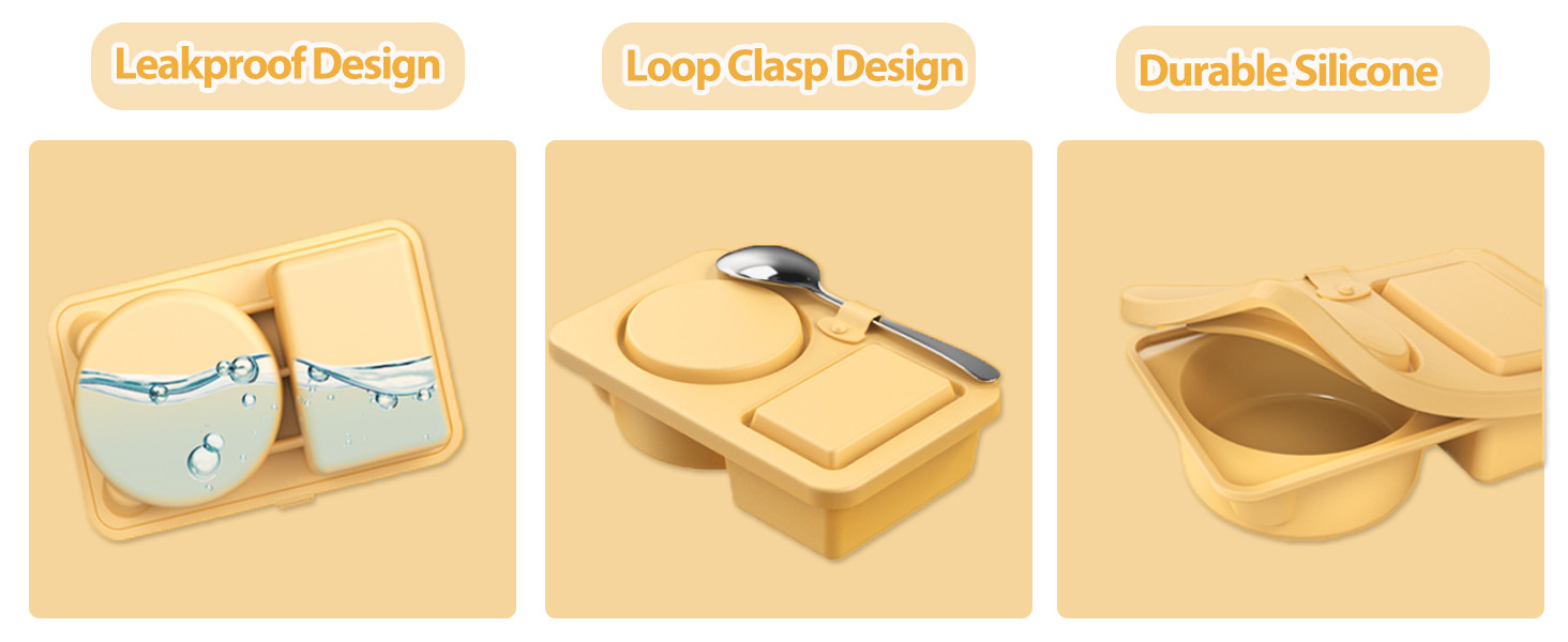 snack containers 2 compartment