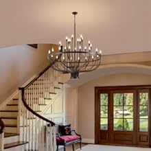 wagon wheel chandelier black