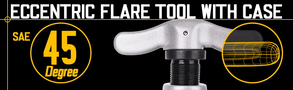 Amazon.com: Eccentric Flaring Tool Kit 7 Dies Flare Bar