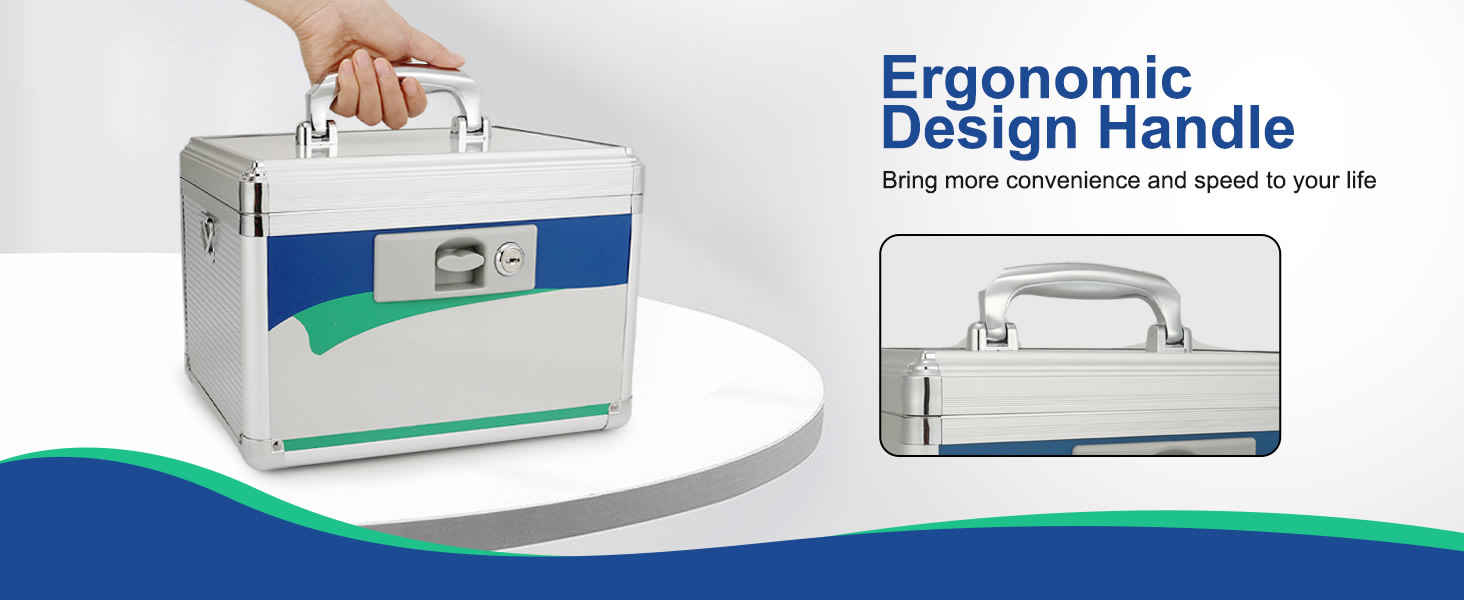 Lock Box For Medication With Key