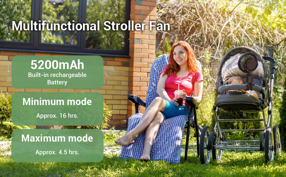 stroller fan