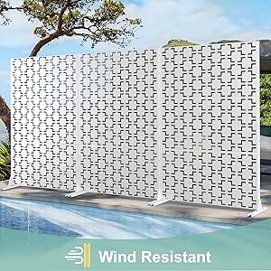 metal privacy screen