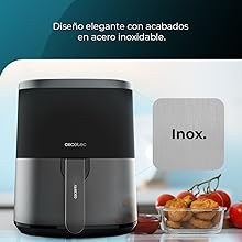 Friteuse diététique / 4 litres / 9 menus / 1400 W de puissance