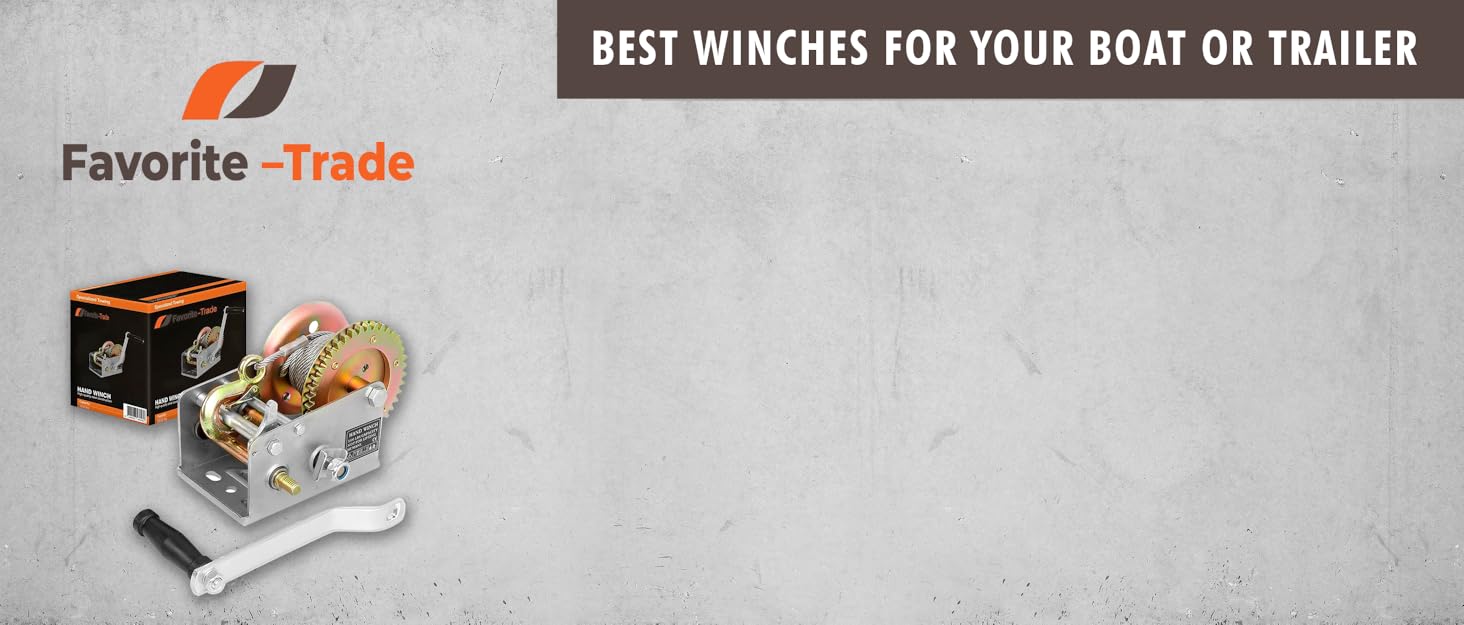 Favorite-Trade winch 