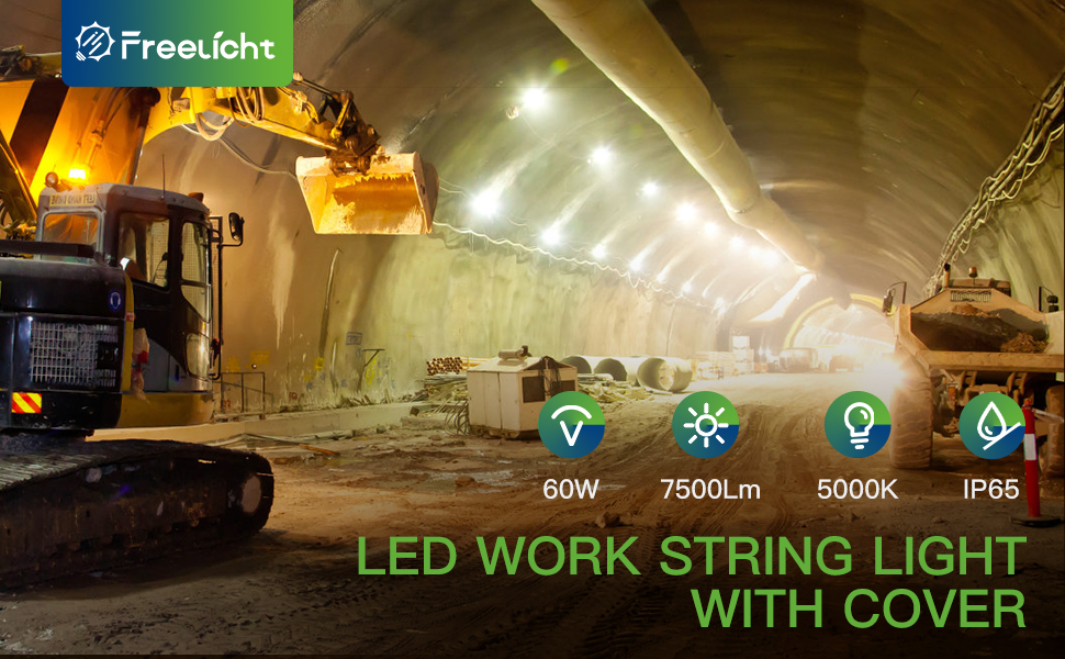 Led Construction String Lights