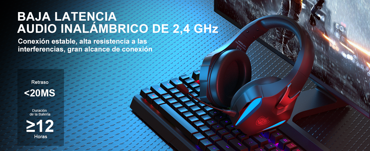 Auriculares Gaming Inalámbricos