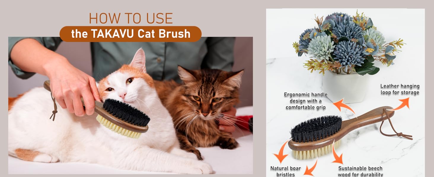 cat grooming brush