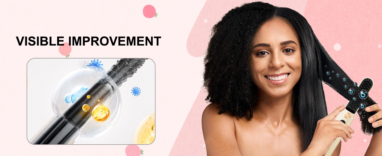 Negative ion hair care