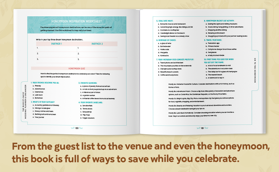 guest list to the venue and even the honeymoon this book is full of ways to save while you celebrate