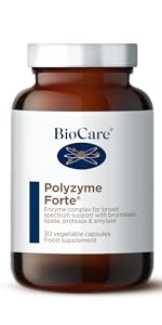 polyzyme forte 30 vegetable capsules
