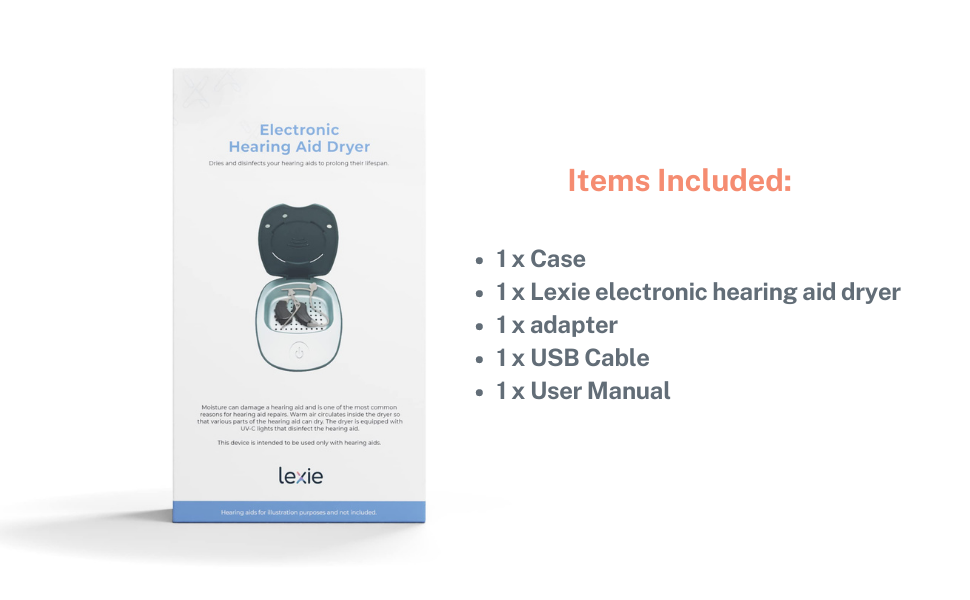 Lexie Hearing Electronic Hearing Aid Dryer Hearing Aid