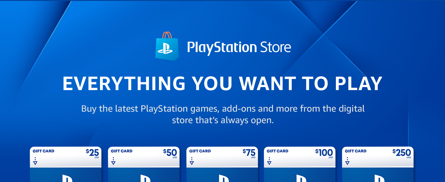 PlayStation Store. Everything you want to play. Buy the latest games and add ons and more