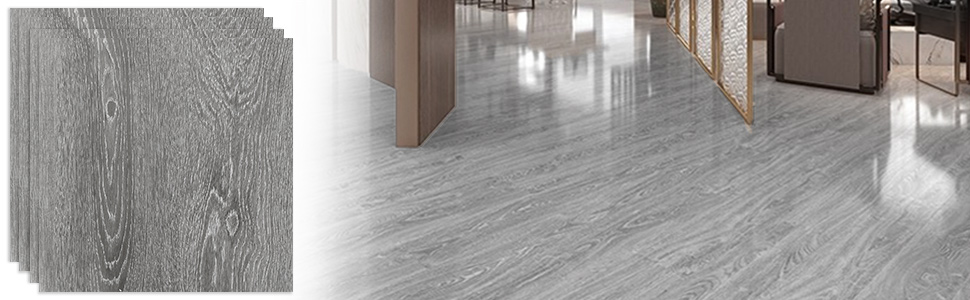 Peel and Stick Waterproof Vinyl Flooring