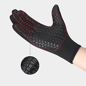 YCYATS Freezer Thermo Handschuhe, Warme Winterhandschuhe mit ...