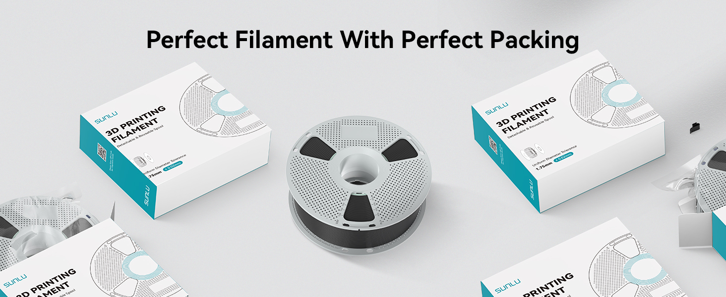SUNLU 3D Printer Filament ASA Filament 1.75mm 3D printing filament 3D FILAMENT