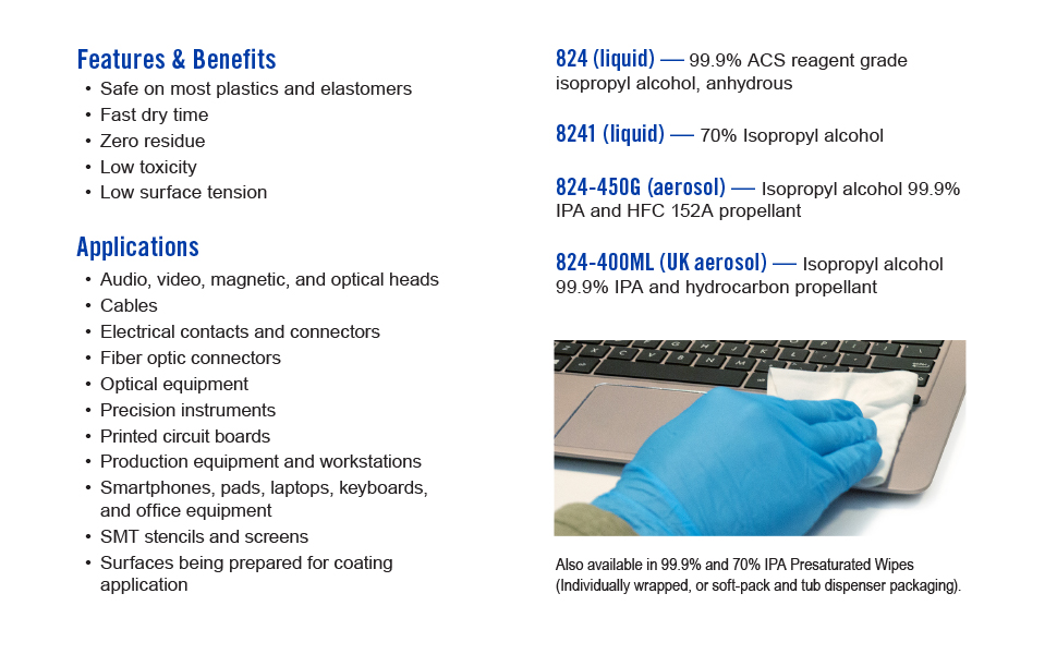 Isopropyl Alcohol 99.9% Pure