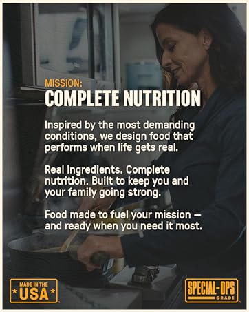 Nutrient Survival. Mission: Complete Nutrition. Made in the USA