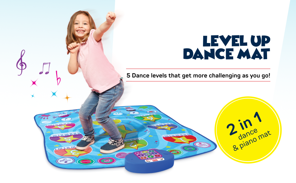 Kidzlane Durable Piano Dance Mat 59" x 24" Giant Floor