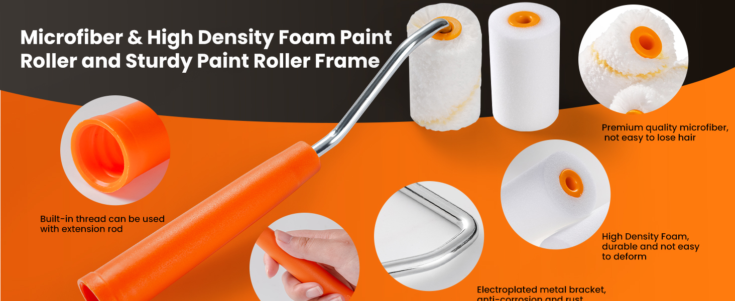 small roller paint brush paint rollers 2 inch foam paint rollers small foam paint roller