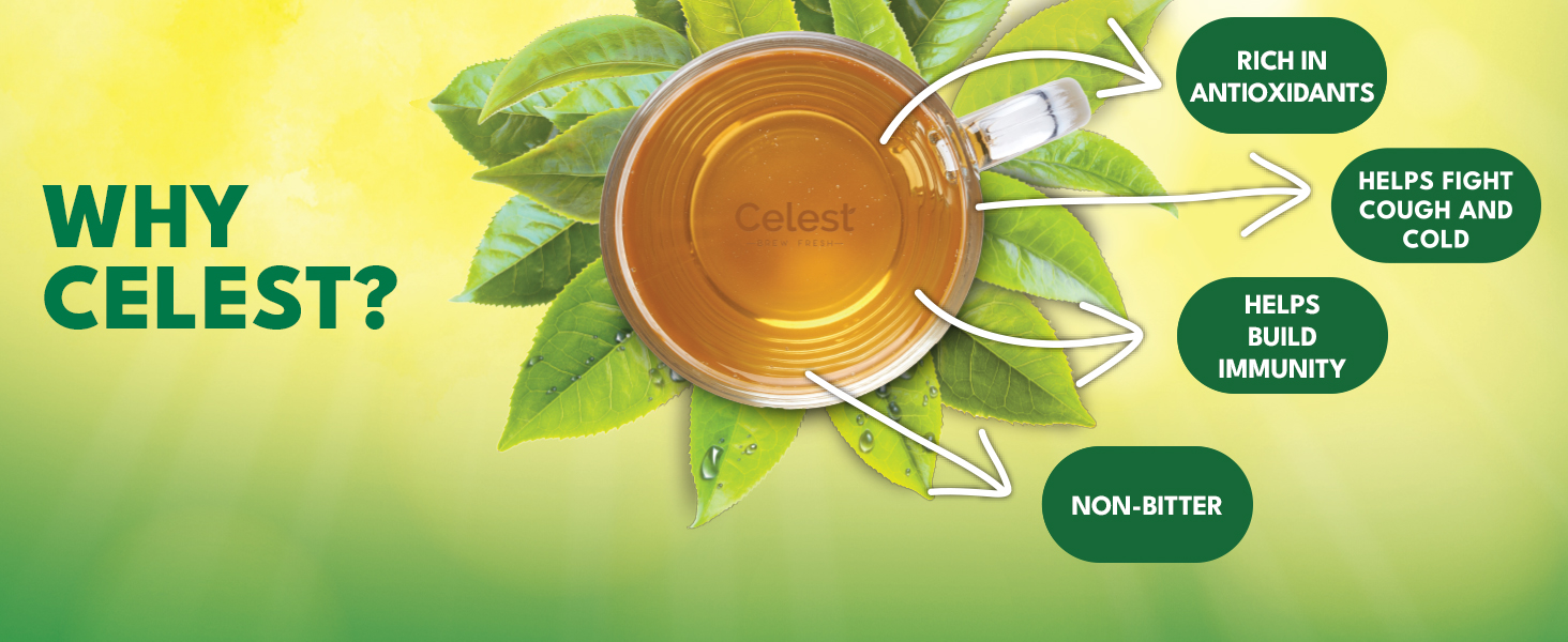 celest green tea