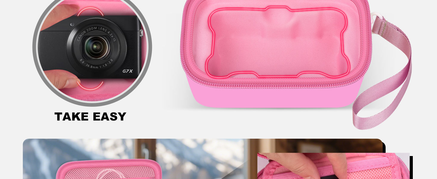 Powershot camera case for canon G7X