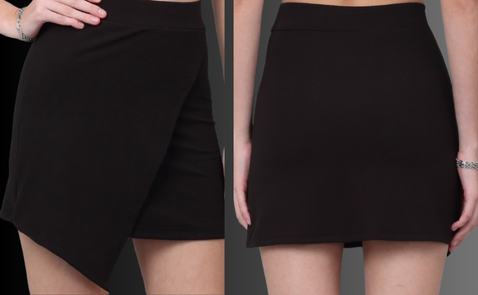 High Waisted Bodycon Mini Skirt