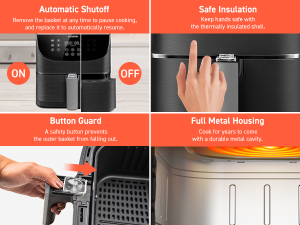 CP168 AIR FRYER COSORI quality