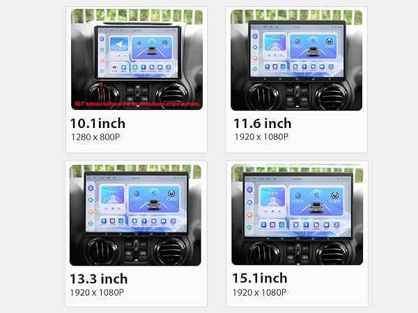 Amazon.com: JOYING Car Stereo 11.6 Inch Single Din